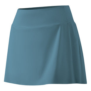 361运动短裙防走光百褶裙a字半身裙女绿色网球裙2026新款羽毛球裙