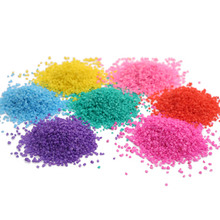 粗砂彩砂彩色沙子大颗粒幼儿园许愿瓶手工diy制作花盆微景观彩沙