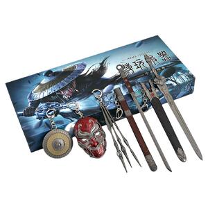 不良人周边礼盒装金属武器模型
