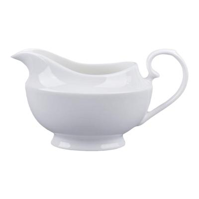 餐厅包邮纯白带嘴300ml浇汁奶罐