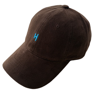 简约百搭款秋冬小H字母棒球帽子