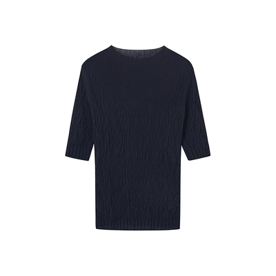 indicia标记纯棉针织衫内搭上衣