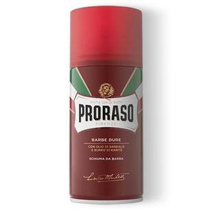 【自营】PRORASO博拉索男士剃须泡沫檀香香型意大利刮胡膏泡300ML