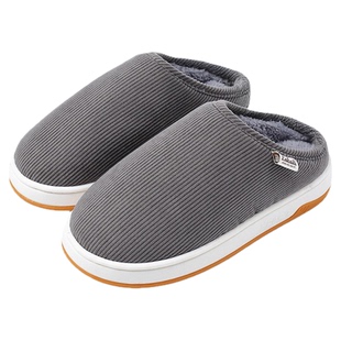 老人防滑棉拖鞋牛筋底女冬季厚底家居加绒保暖男外穿老式防摔棉鞋