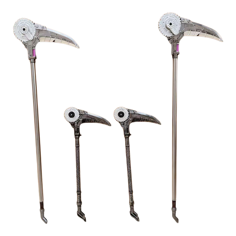 和平精英周边PU材质大号战镰碎刃可转动未开刃儿童玩具武器模型