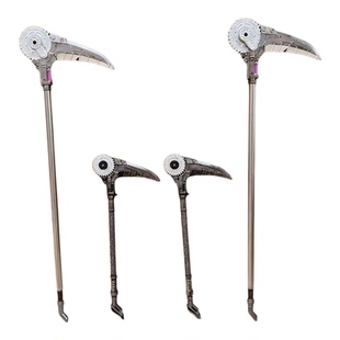 和平精英周边PU材质大号战镰碎刃可转动未开刃儿童玩具武器模型