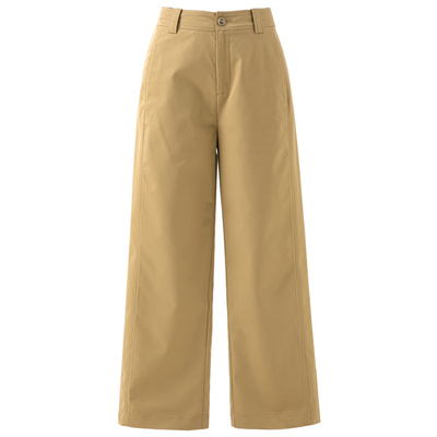 高腰宽松春四季九分休闲直筒裤