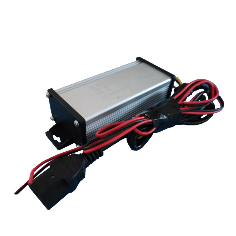 电动车品字头转换器60V72v48V转12V伏电瓶降压带灯箱地摊灯变压器