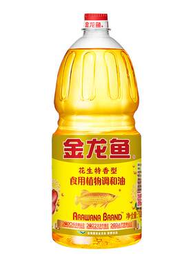 金龙鱼花生特香型调和油1.8L整箱