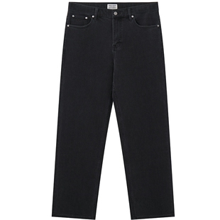 【春夏甄选】Hazzys哈吉斯春季男士长款休闲直筒通勤牛仔裤下装