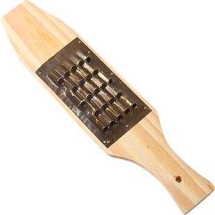 图秦家用多功能刨丝器大小号不锈钢厚铜片松木板新款切菜切丝利器