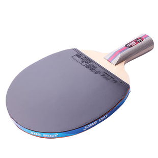 红双喜国家队专用乒乓球拍小学生初学者专用3星横拍直拍单拍一只