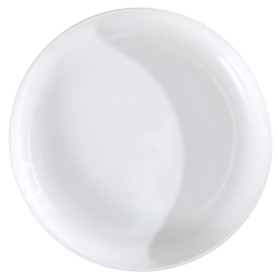 6只装26元8英寸加深汤盘陶瓷纯白菜盘饭盘家用餐具大号盘子碟子