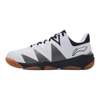 李宁男款包裹减震耐磨羽毛球鞋