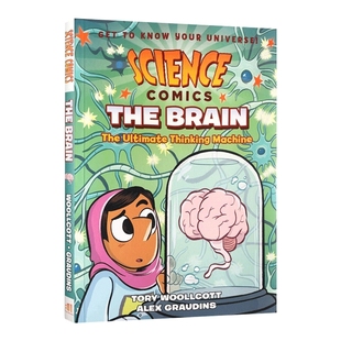 英文原版 Science Comics The Brain科学漫画系列 大脑 儿童绘本图画书 英文版
