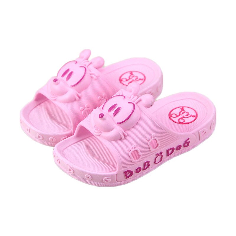 男女小童洗澡防滑室内家巴布豆宝宝凉拖鞋夏1-3-5岁婴幼儿童包头