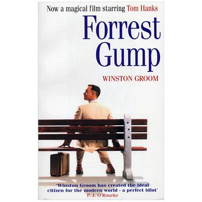 【预售】阿甘正传英文文学小说进口原版外版书简装Forrest Gump Winston Groom Black Swan