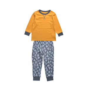 外贸儿童睡衣秋冬新款男童女童长袖家居服套装宝宝秋衣秋裤套服