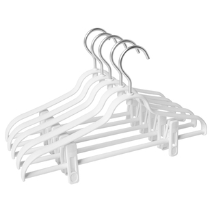 衣架带夹子家用晾衣服无痕塑料防风带夹子衣撑子挂钩防滑裤架裤夹