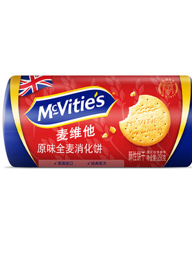 麦维他燕麦消化饼干250g