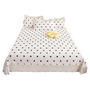 纯棉床盖单件全棉四季通用小清新印花榻榻米炕盖毯夹棉床单三件套