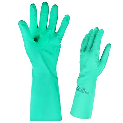 橡胶丁腈耐油防水劳保手套