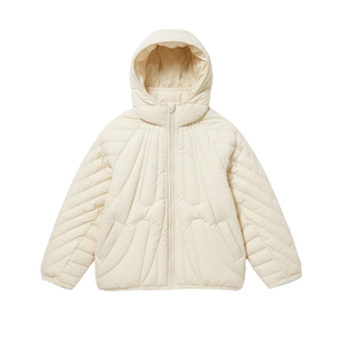 鸭鸭儿童羽绒服女童2025冬季新款超好看洋气宽松中大童装轻薄外套