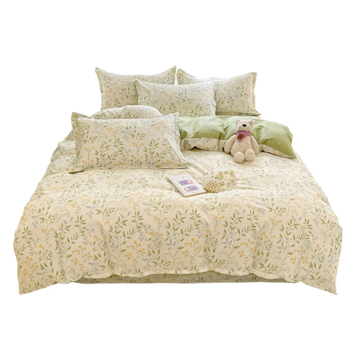 100%纯棉被套卡通儿童被单床单