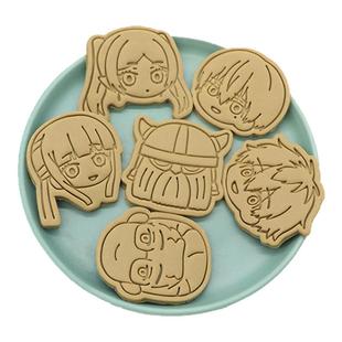 葬送的芙莉莲Q版饼干模具周边辛美尔休塔尔克玖灵3D印花烘焙曲奇