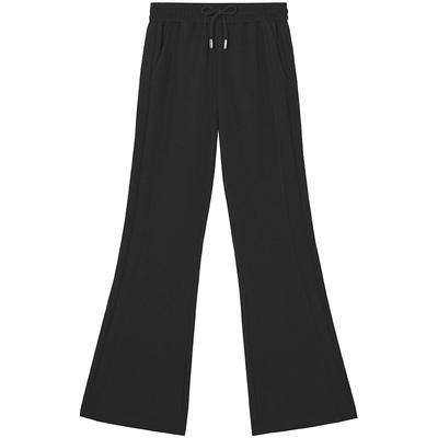 热风2025年新款女士舒适微喇裤