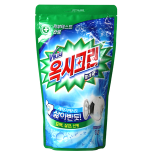 韩国进口正品奥西克林彩漂粉彩色白色衣物通用去渍去黄增白去污剂