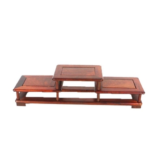 红木小博古架实木中式古典紫砂茶壶架酸枝多宝格置物架盆景展示架