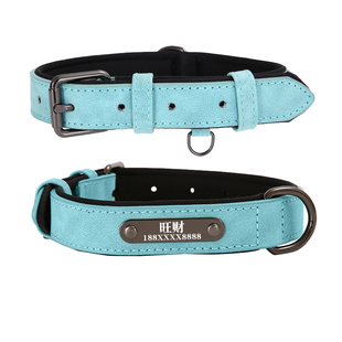 反光狗狗项圈柯基刻字猫牌脖圈小型犬中型犬宠物猫咪狗牌定制防丢