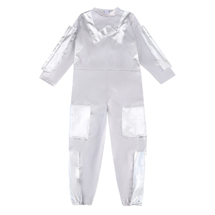 新款儿童科技感宇航员太空服小荷风采逐梦舞蹈演出服中小学运动会