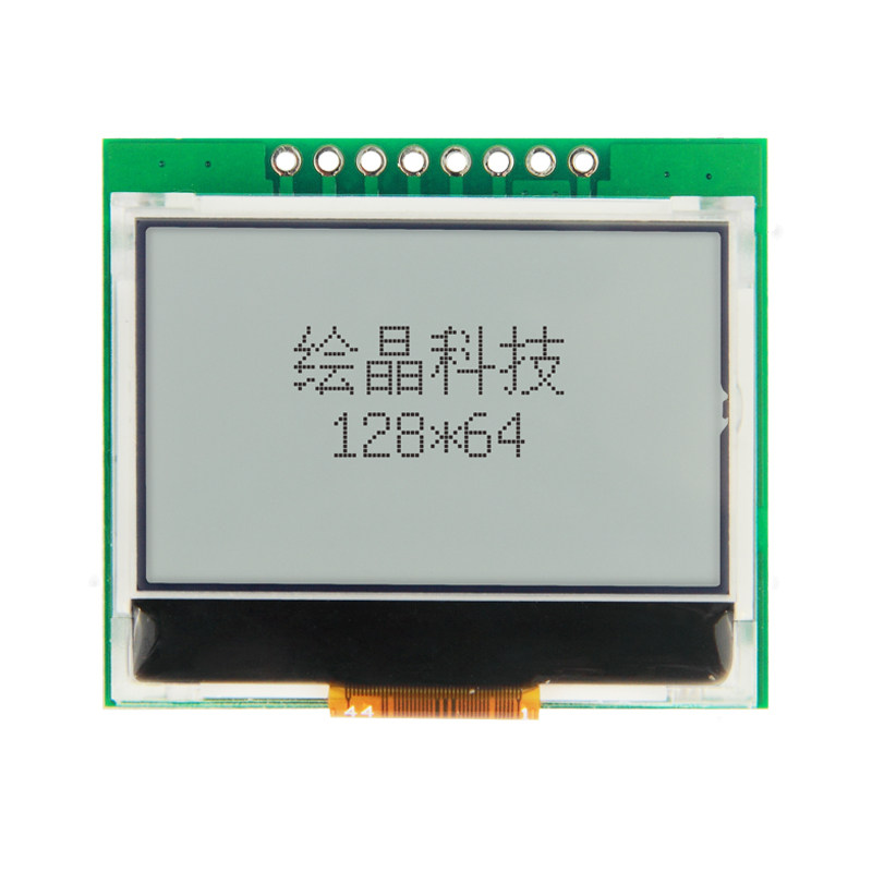1.4寸便携薄液晶显示器12864点阵屏COG模块低功耗多色屏厂家直销