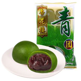 杏花楼中华老字号青团上海糕点清明果豆沙味麻薯袋装360g