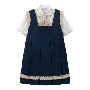 小飞袖JK卡奶裙制服套装