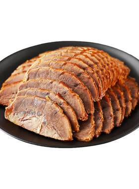 精品宁夏特产黄牛肉清真五香酱牛肉熟牛肉卤味真空开袋即食200g