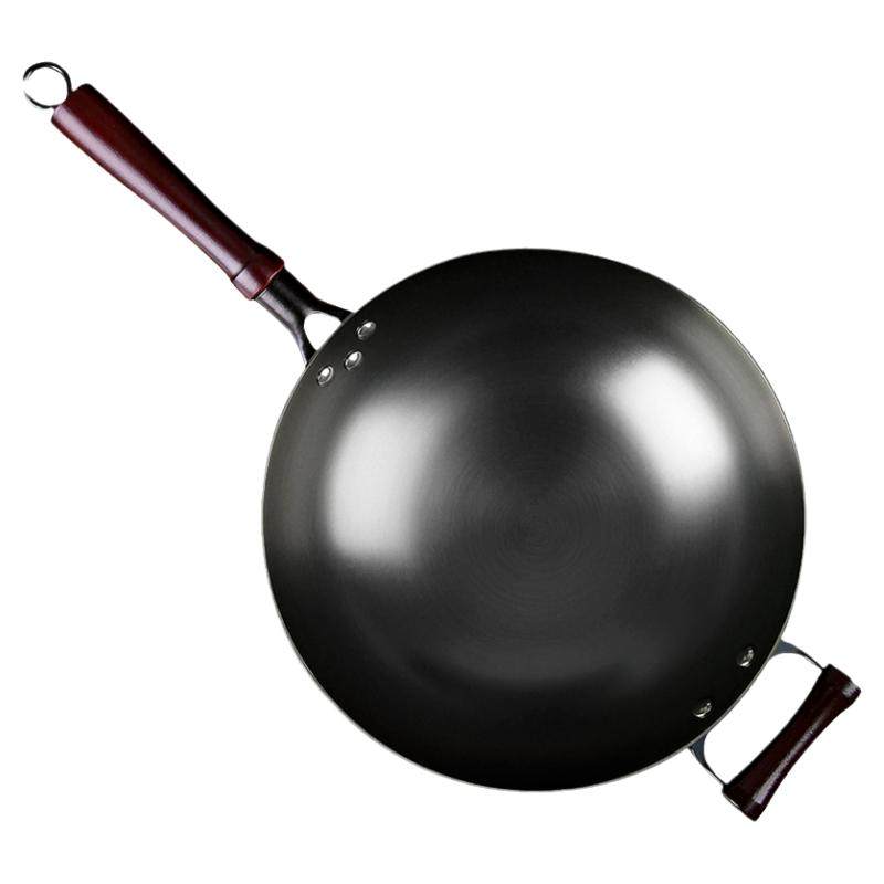 陈枝记铸铁锅家用炒锅无涂层健康