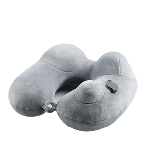 儿童充气u型枕旅行便携护颈枕宝宝坐车睡觉神器飞机侧睡u形枕脖枕