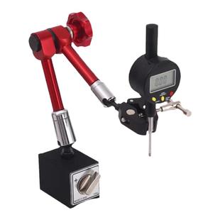 磁性万向表座加长表杆油压机械表架百分表连接杆表坐万向液压型