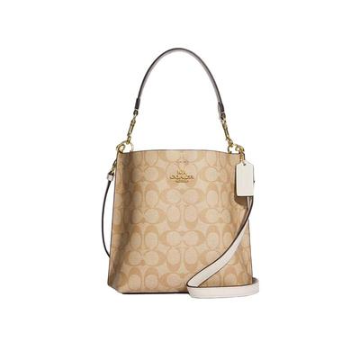 【自营】COACH/蔻驰女包 MOLLIE茉莉20水桶包单肩斜挎通勤手提包