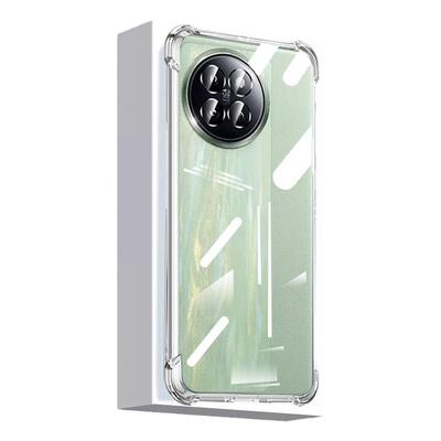 适用小米Civi4Pro气囊透明手机壳
