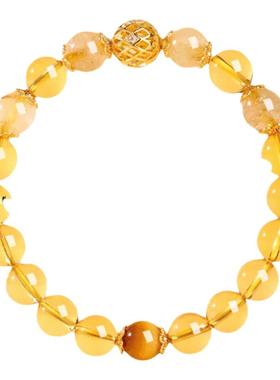 【招财暴富八方来财】黄水晶