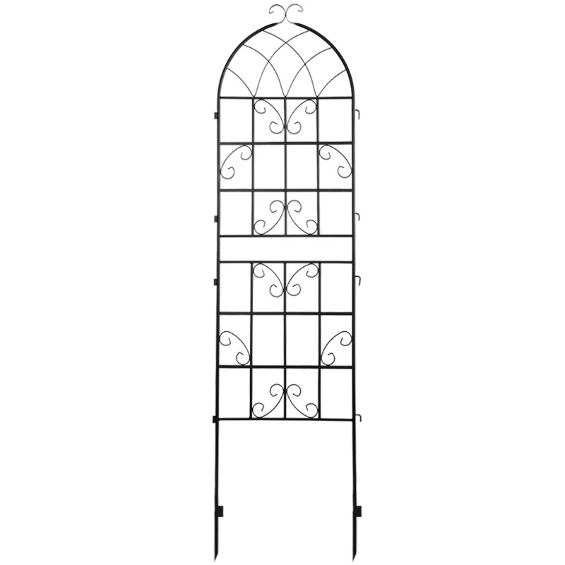 爬藤架铁艺隔断栅栏屏风月季网格花架室外支架花园户外攀爬架子