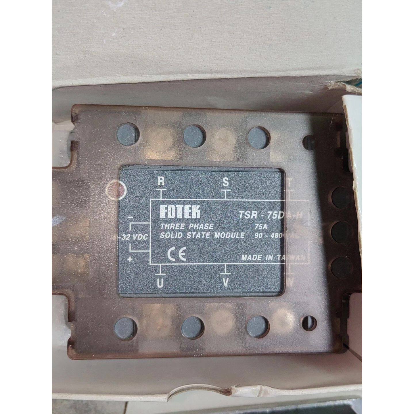 议价-台湾阳明(FOTEK)TSR-75DA-H 三相固态继电器,