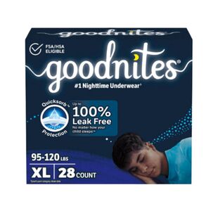 美国好奇纸尿裤美版goodnites大童夜安裤尿不湿拉拉裤sm l xl xxl