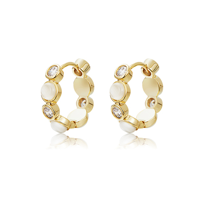 AIR-HORIZON女猫眼石耳环耳圈