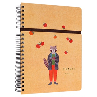 台湾珠友旅行手账本DIY便携日记本 车票门票纪念印章收集本集章本 行程计划本 记账开销旅游记录本空白盖章本