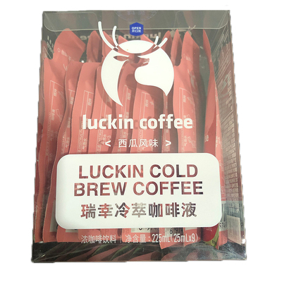 瑞幸咖啡液正品保证一盒9袋